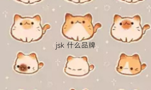 jsk 什么品牌